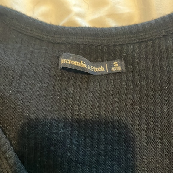 A&F button down/tie front sweater size S - Picture 4 of 4